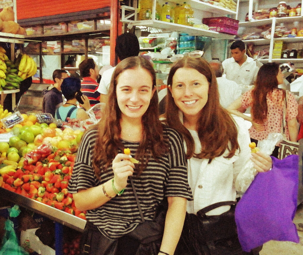 Tropical fruits at Bogotá Farmers Market